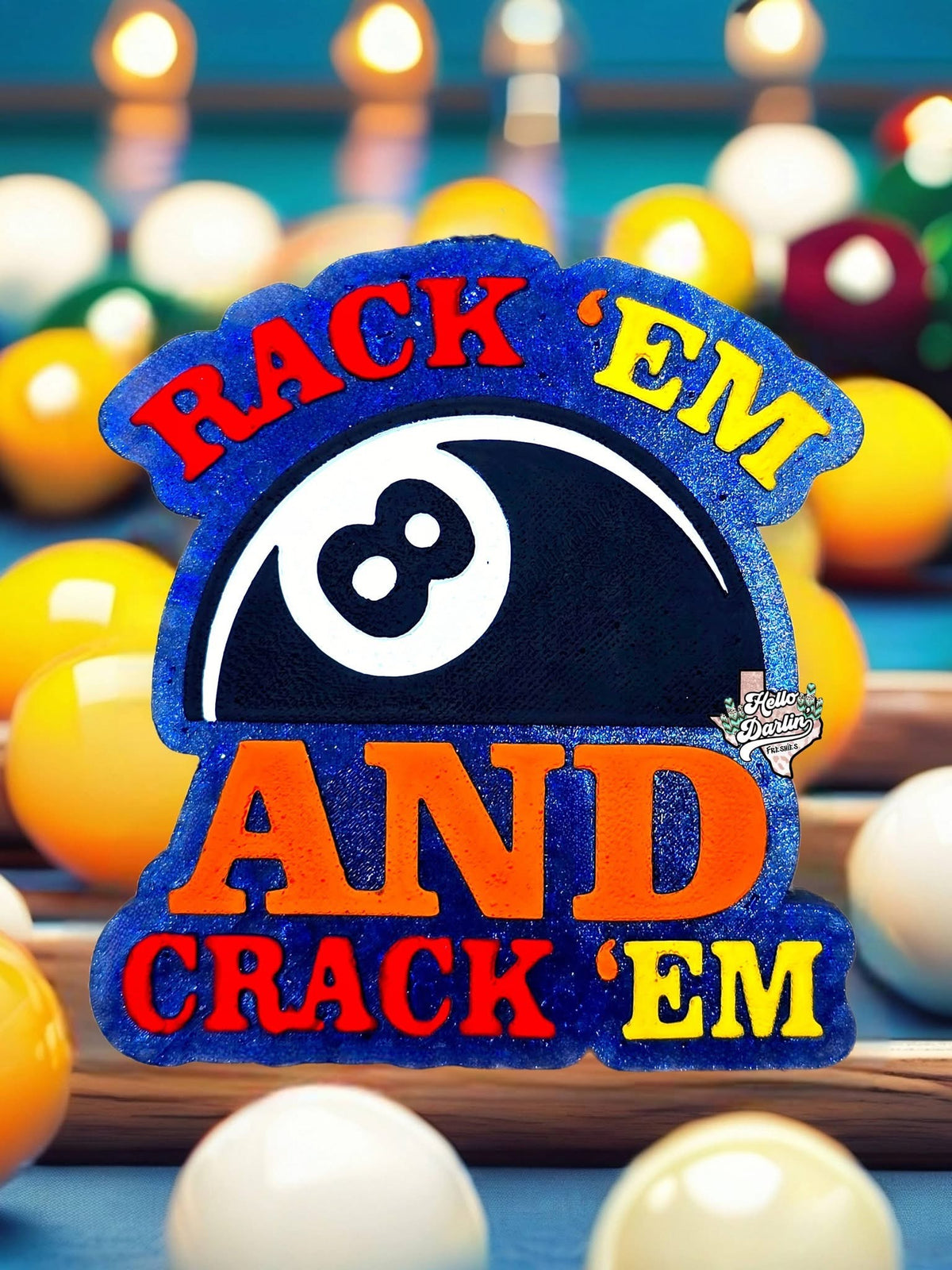 {rack em and crack em} Silicone Mold