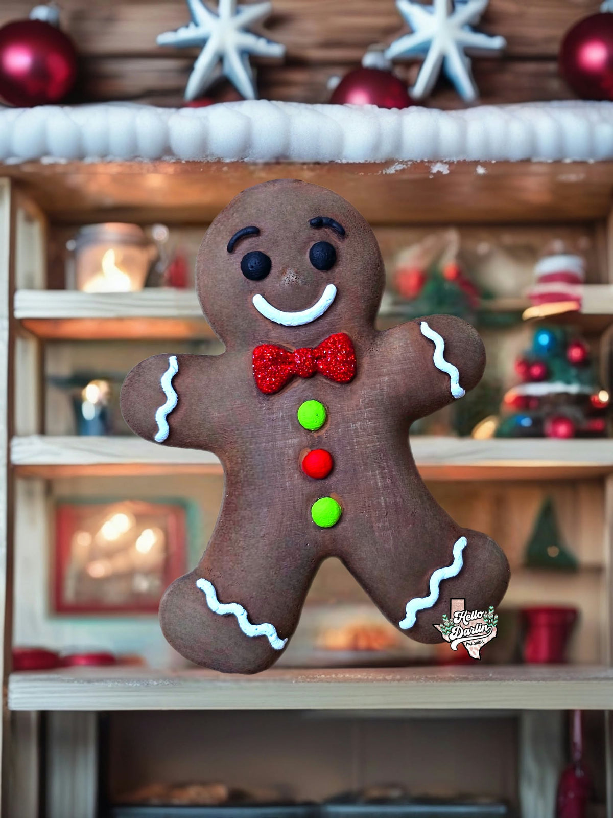 3D Gingerbread man