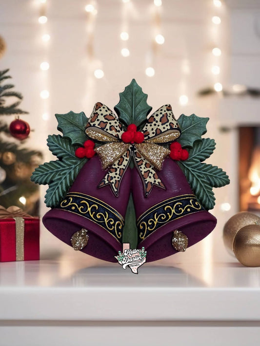 3D Christmas bells
