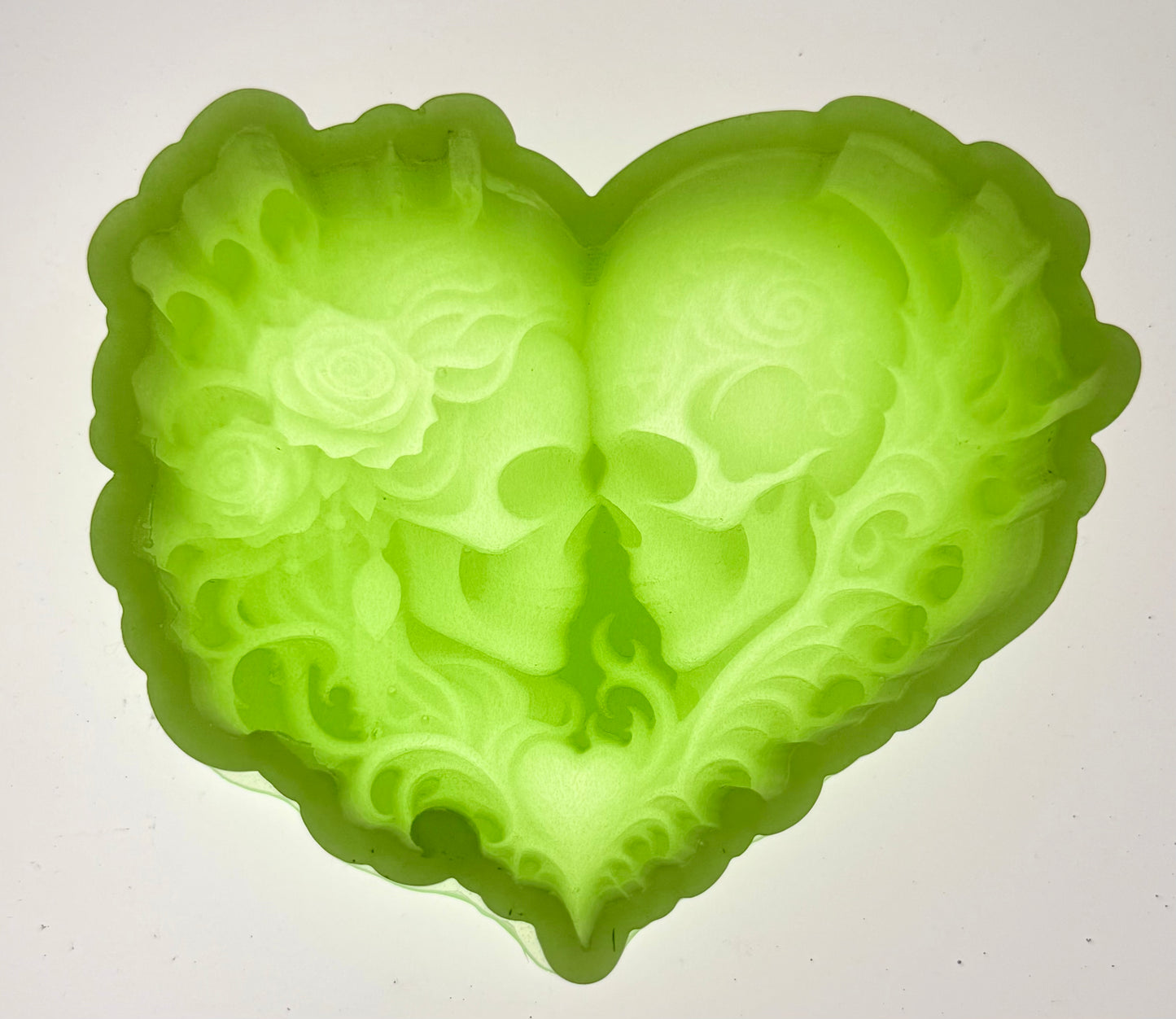 3d Him her heart skeletons