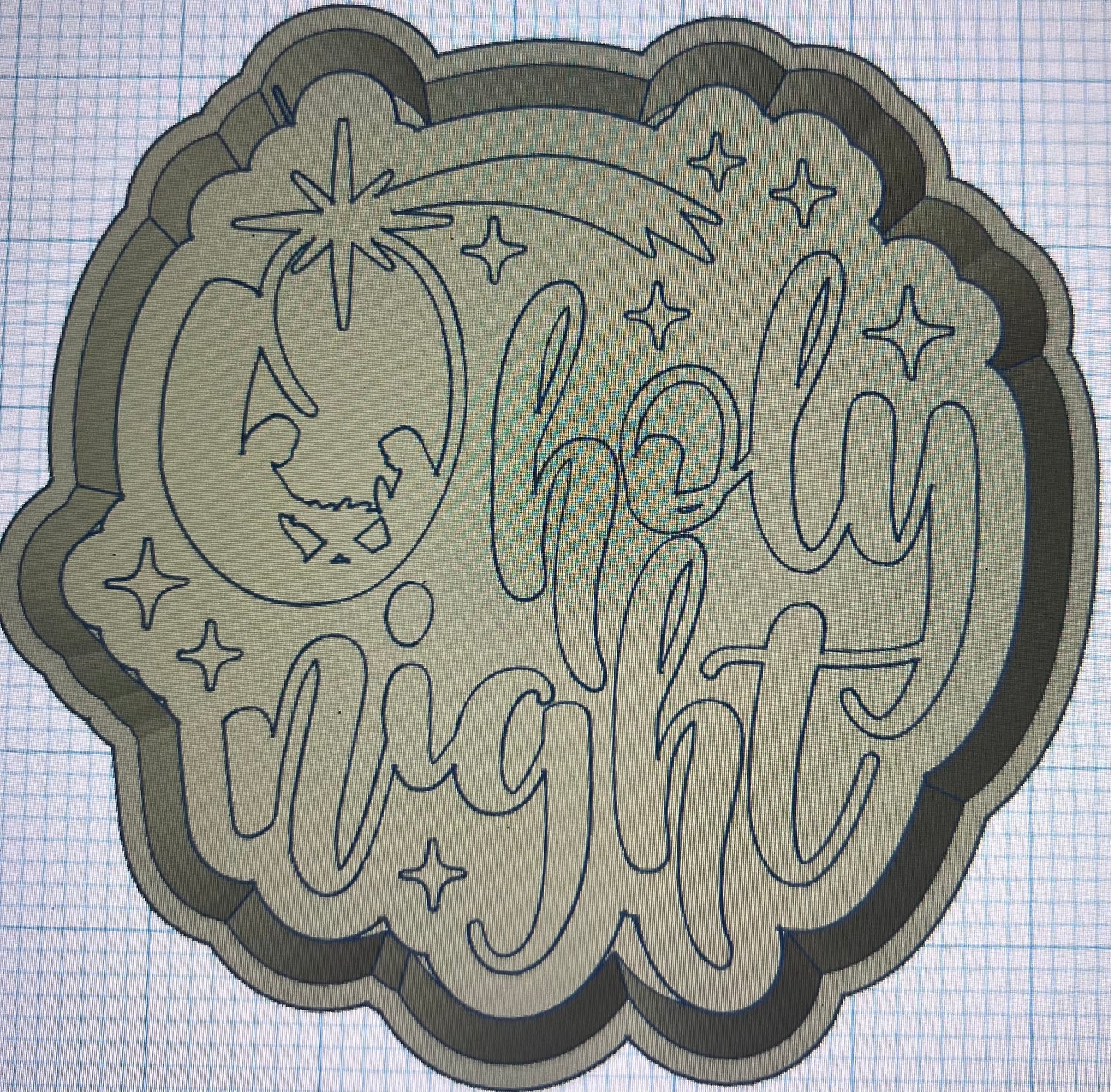 {o holy night} Silicone Mold