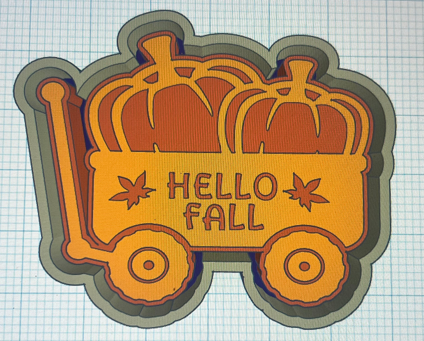 {hello fall} Silicone Mold