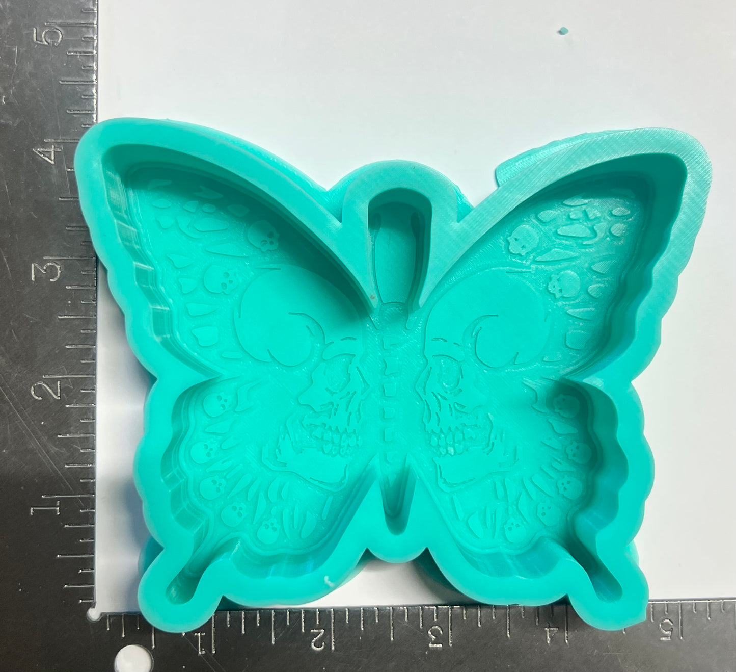 {skull butterfly} DBD Silicone Mold