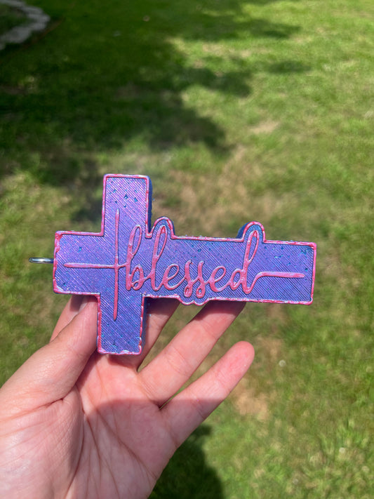 {Blessed cross} All Freshie Sizes