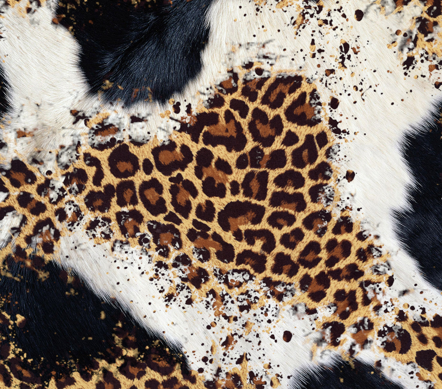 { leopard/cowprint } Sublimation Tumblers