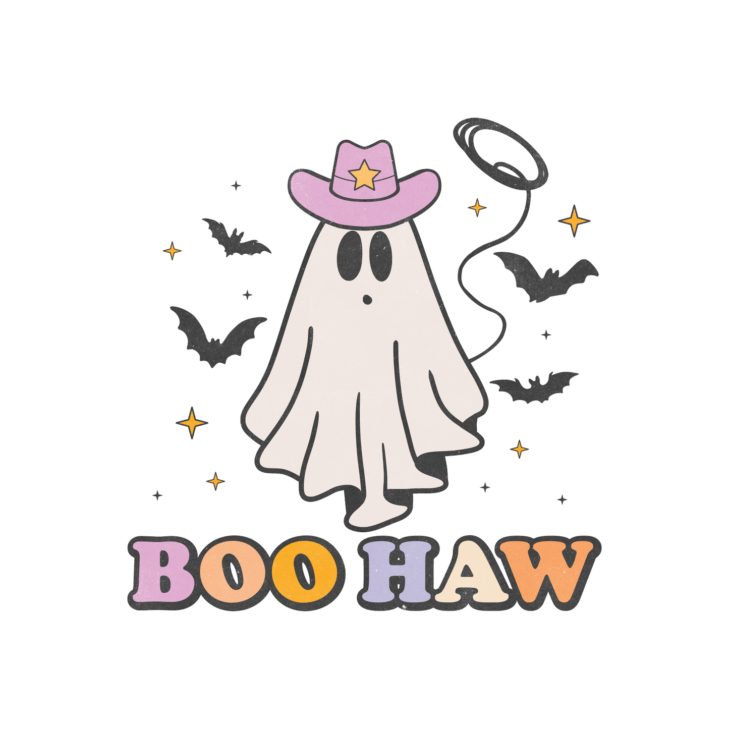 retro Halloween stickers