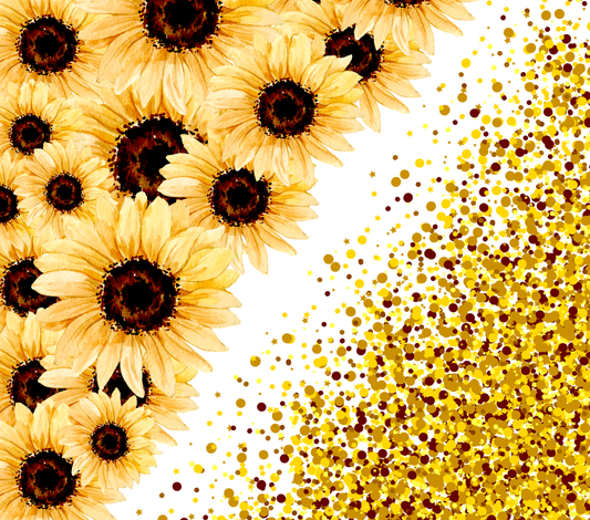 { Sunflower/gold } Sublimation Tumblers