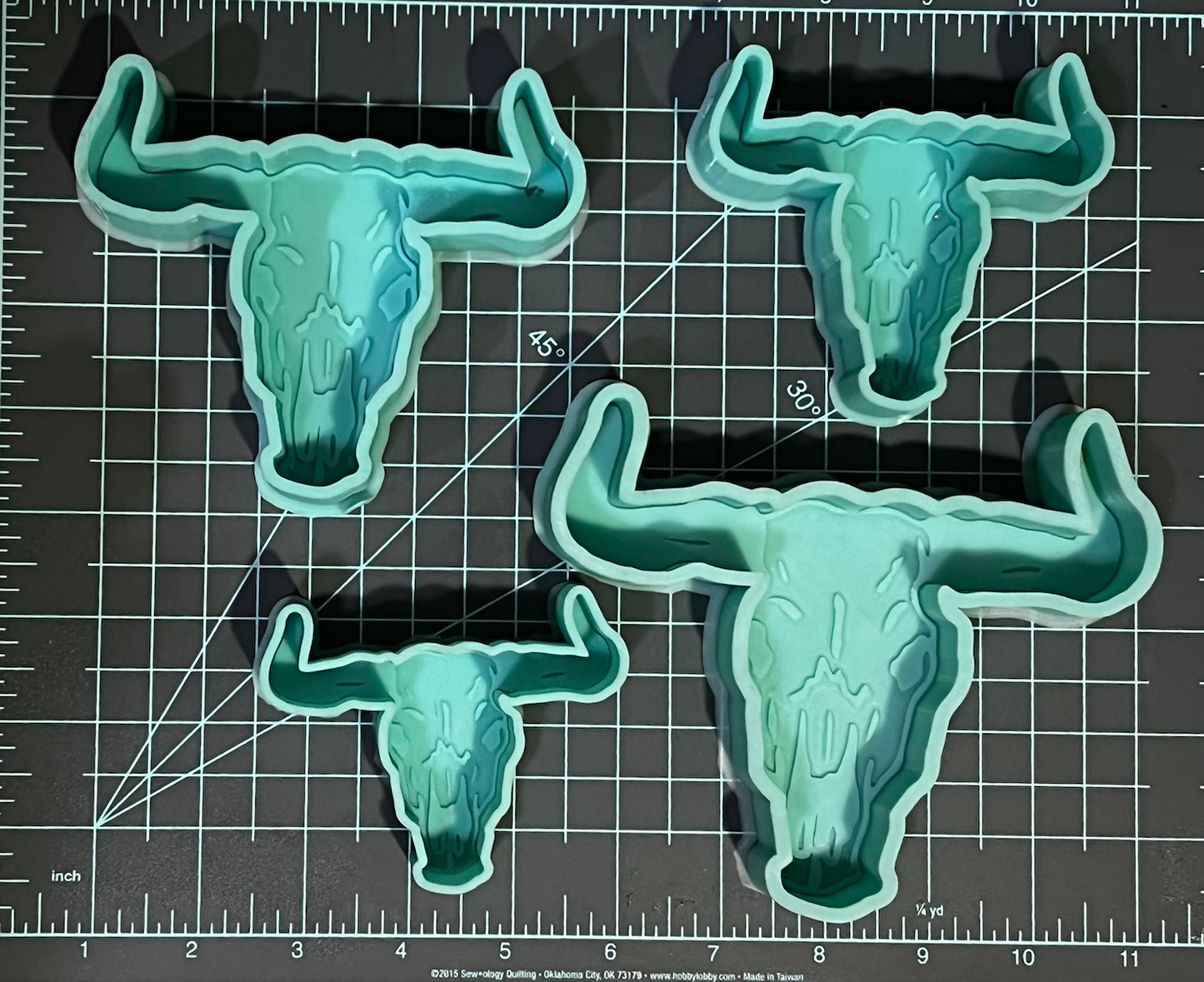 {Bull Skull} Silicone Mold