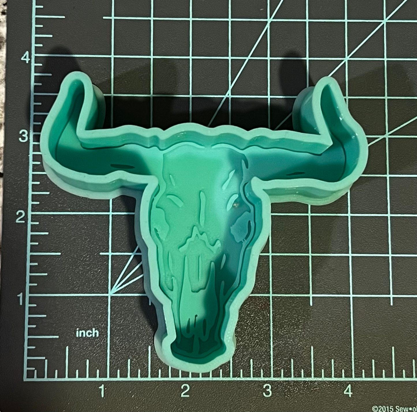 {Bull Skull} Silicone Mold