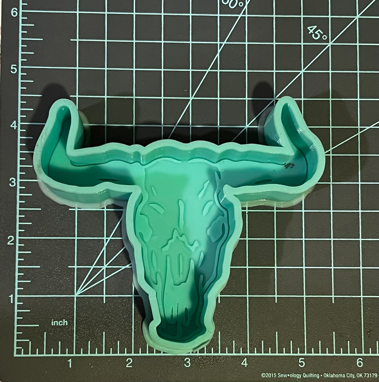 {Bull Skull} Silicone Mold