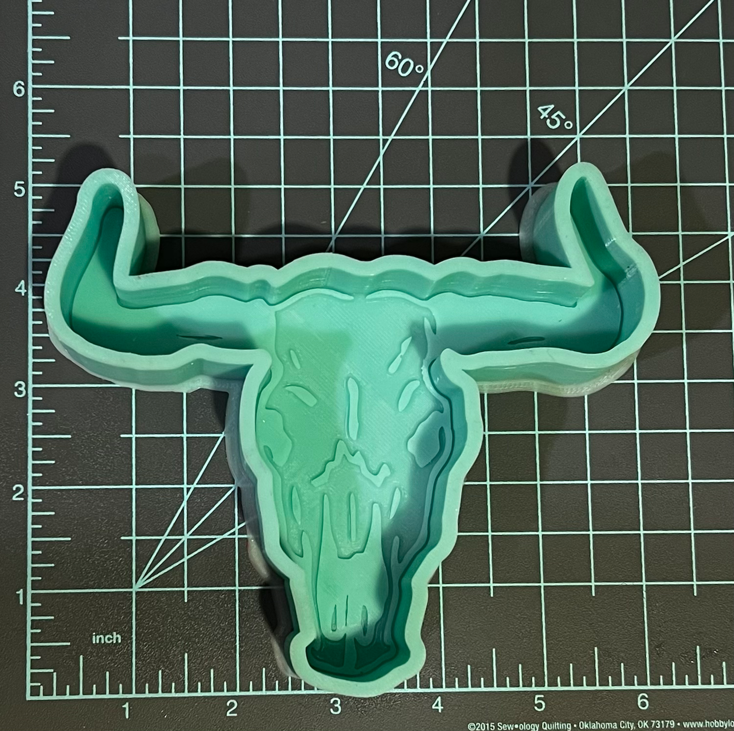 {Bull Skull} Silicone Mold