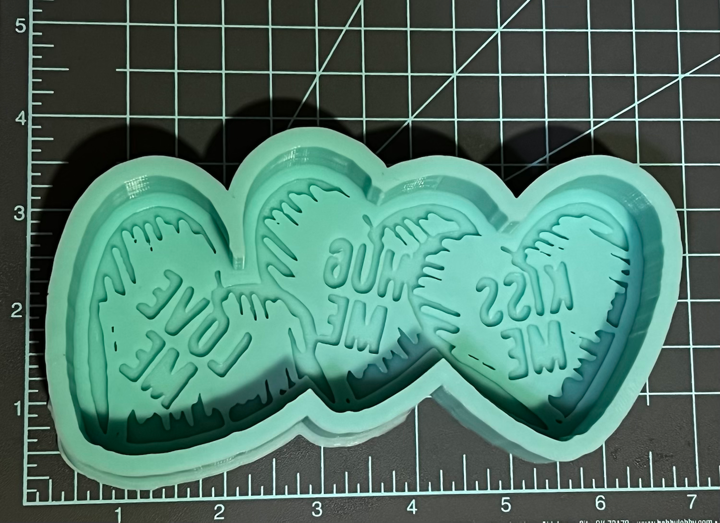 {Convo Heart} Silicone Mold