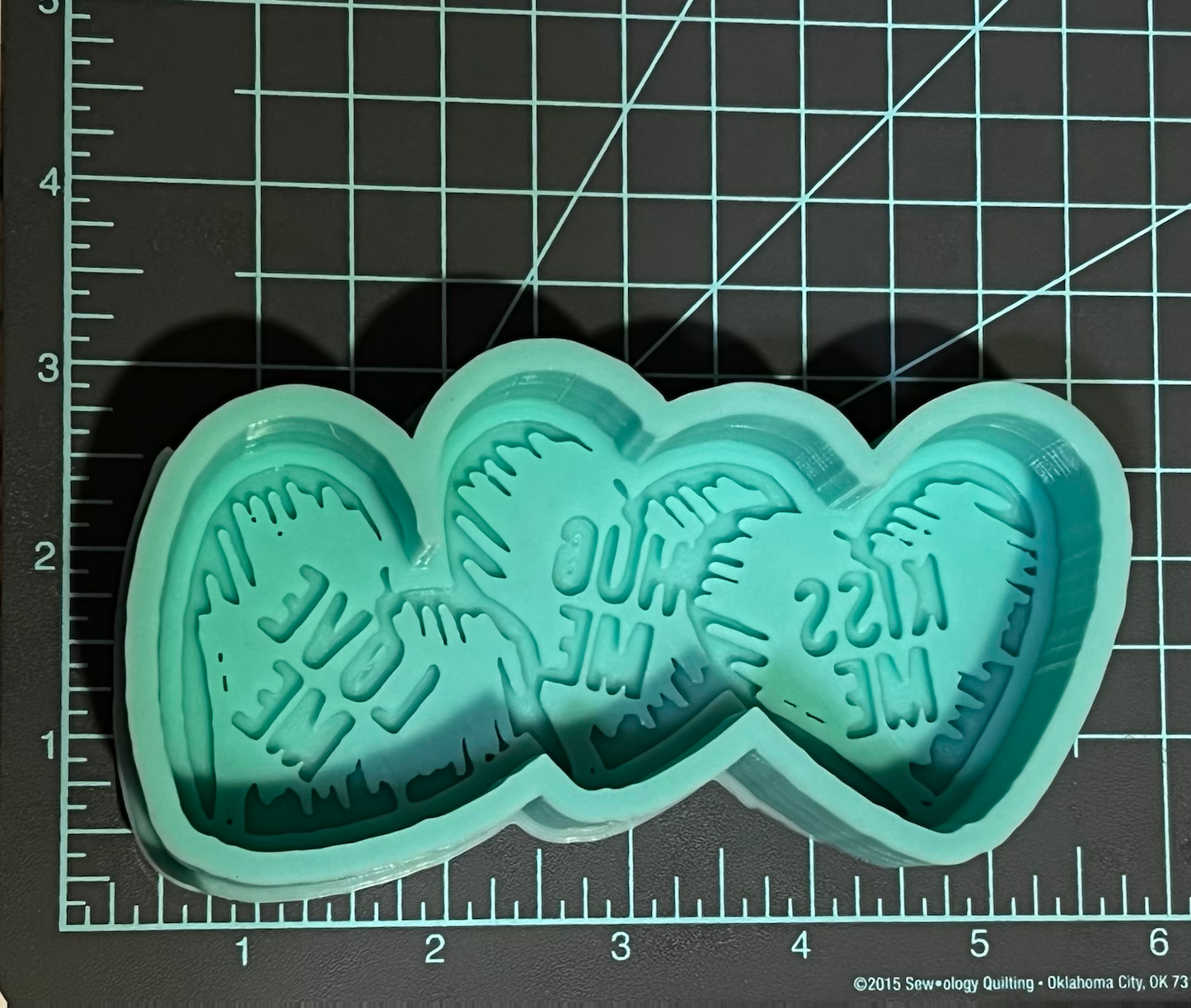 {Convo Heart} Silicone Mold