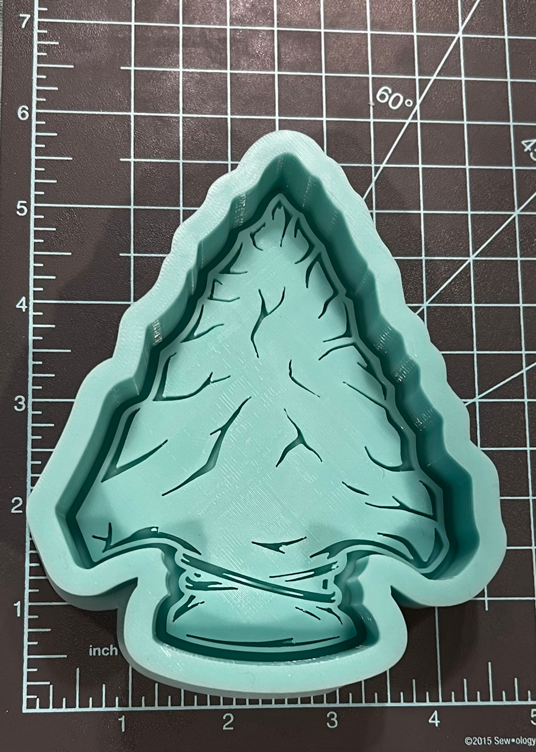 {Arrowhead 1} Silicone Mold