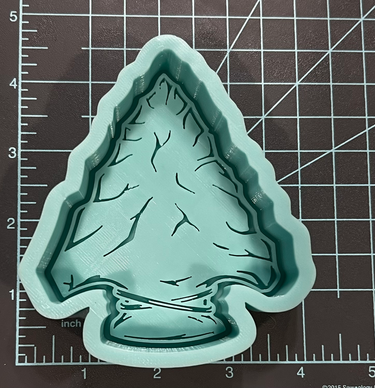 {Arrowhead 1} Silicone Mold