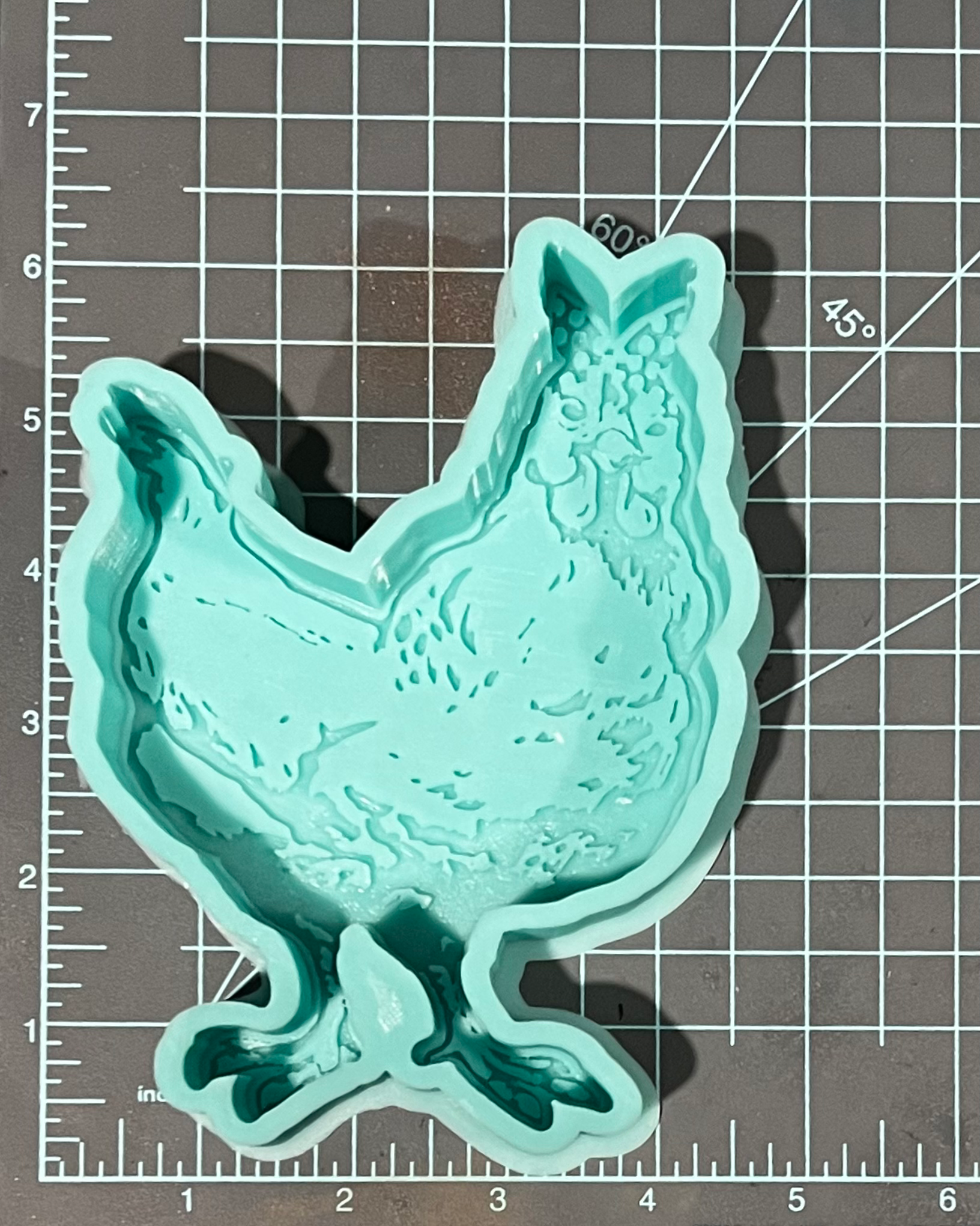 3d Three dimensional Hen Silicone Mold Chicken Shape - Temu