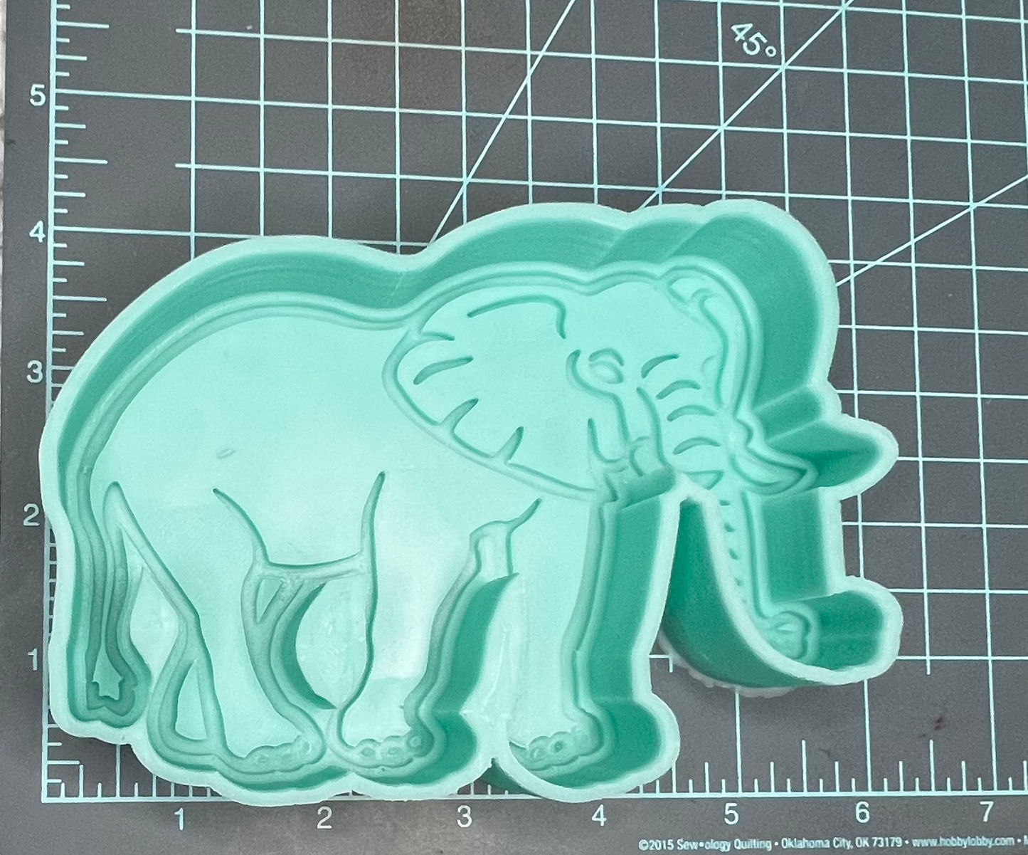 {Elephant} Silicone Mold