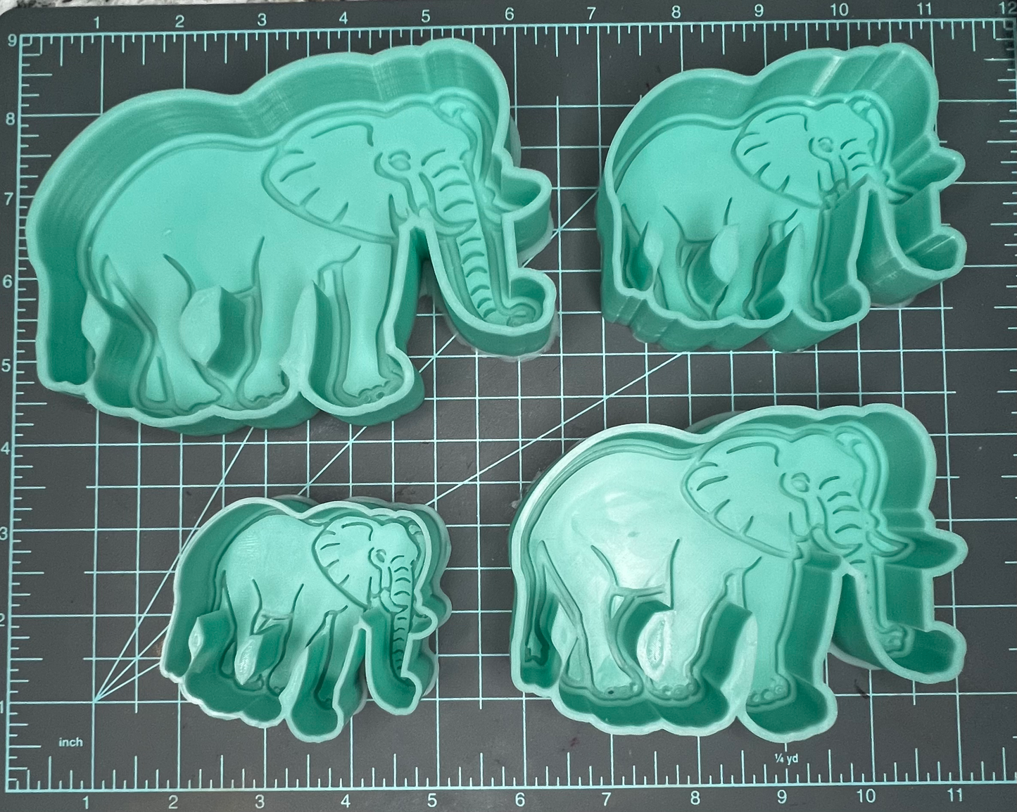 {Elephant} Silicone Mold