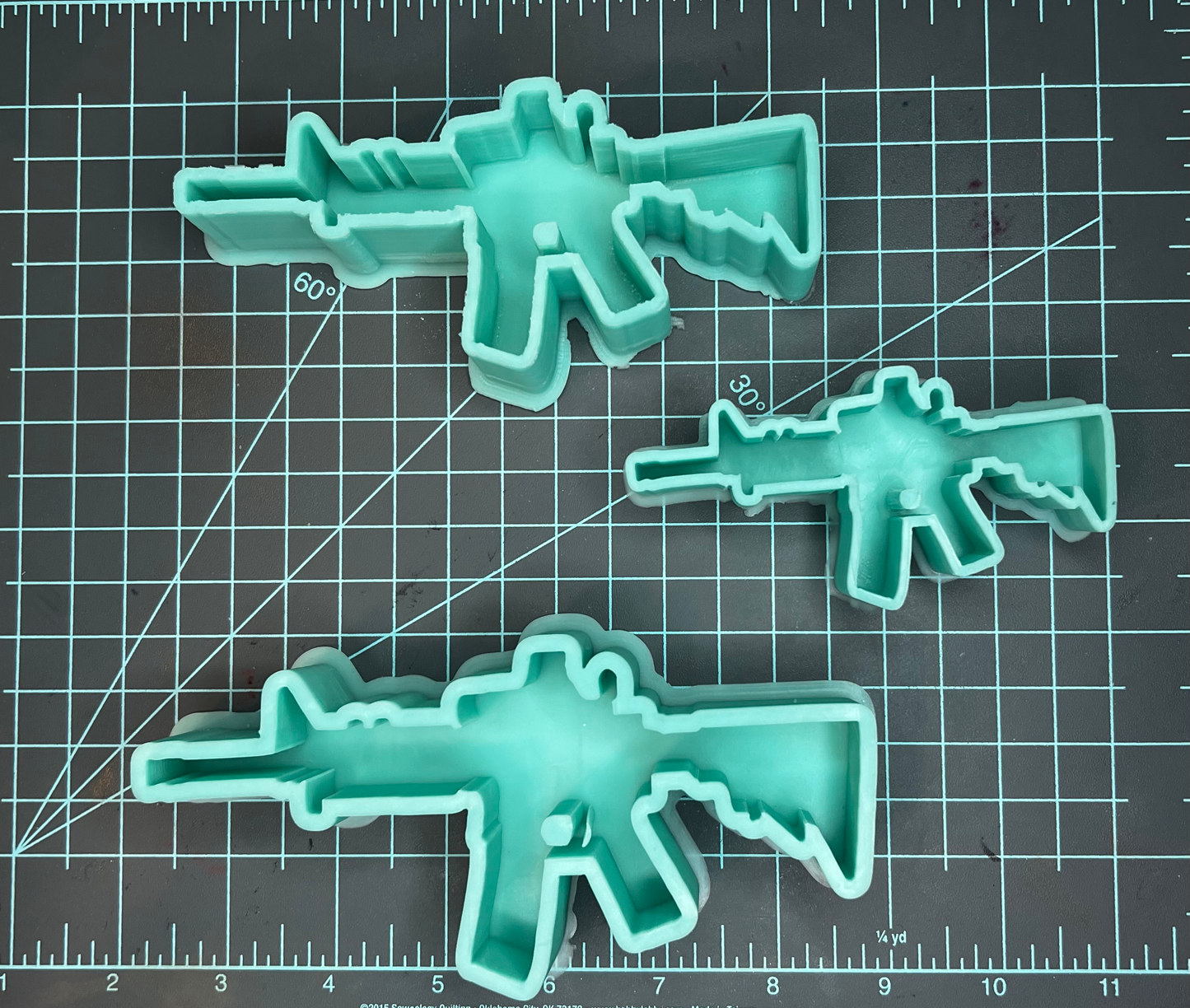 {AR 15} Silicone Mold