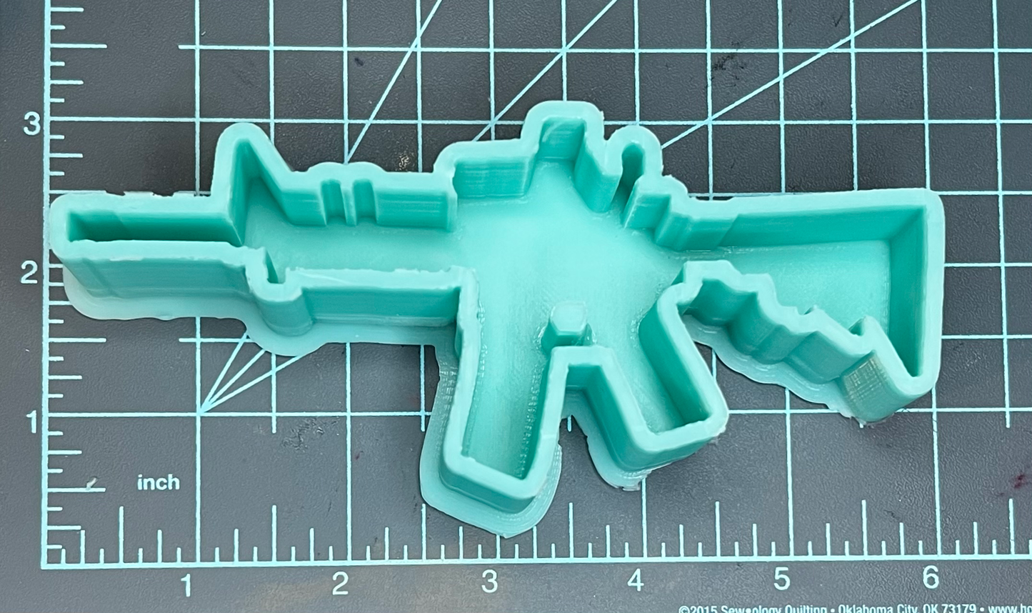 {AR 15} Silicone Mold