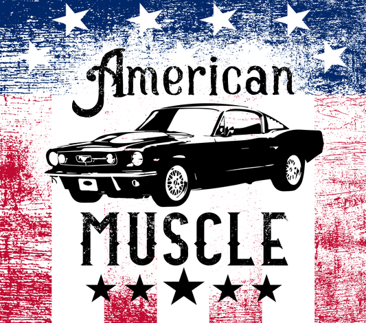 { American Muscle } Sublimation Tumblers