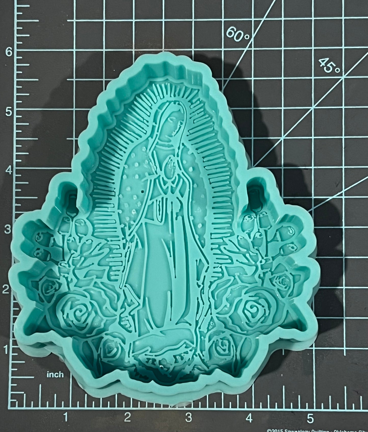 {Virgin of Guadalupe} Silicone Mold