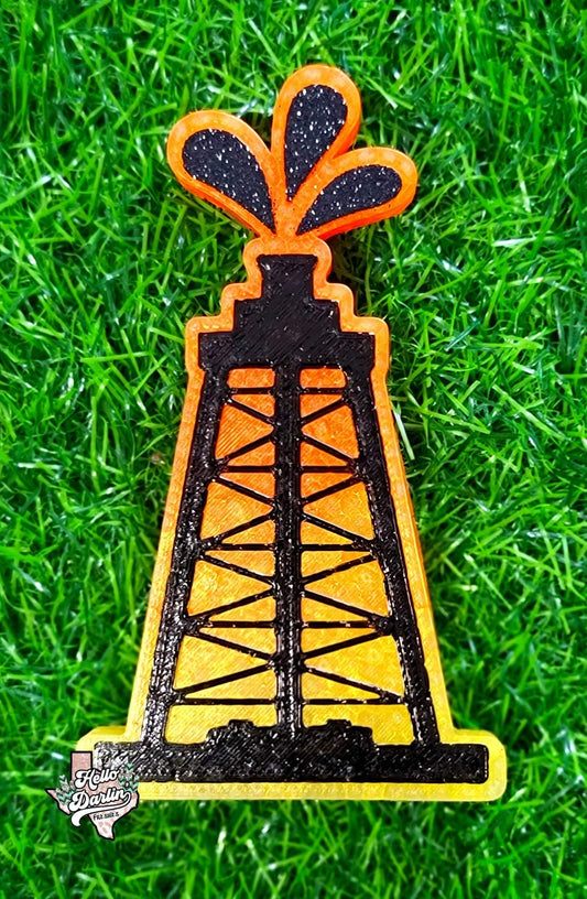 {Oil Derrick} Silicone Mold