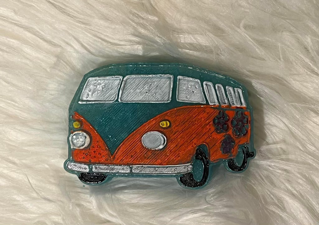 {Hippie van} Vent through Large Set Freshie Sizes