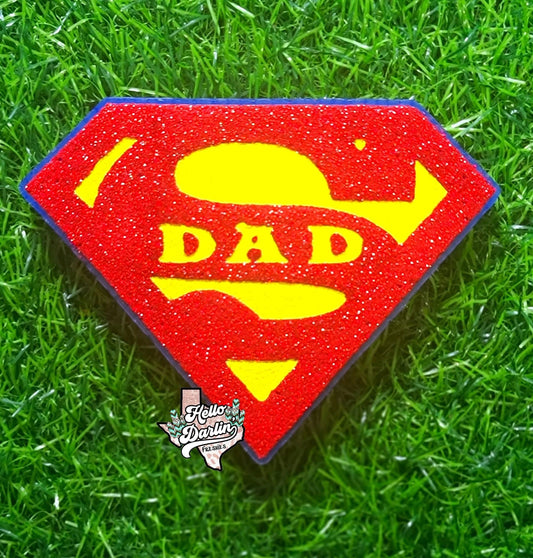 {super dad} Silicone Mold