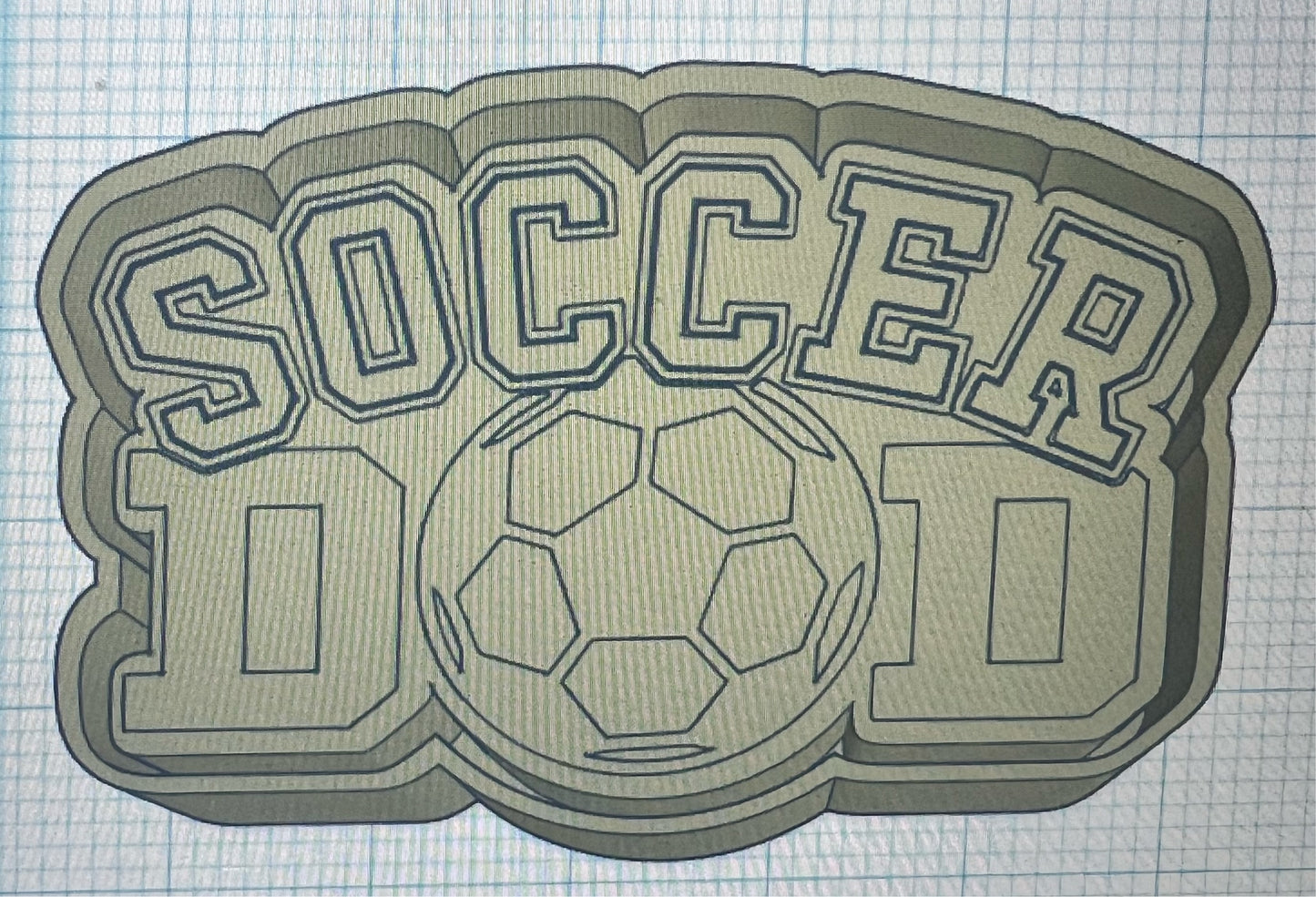 {soccer dad} Silicone Mold