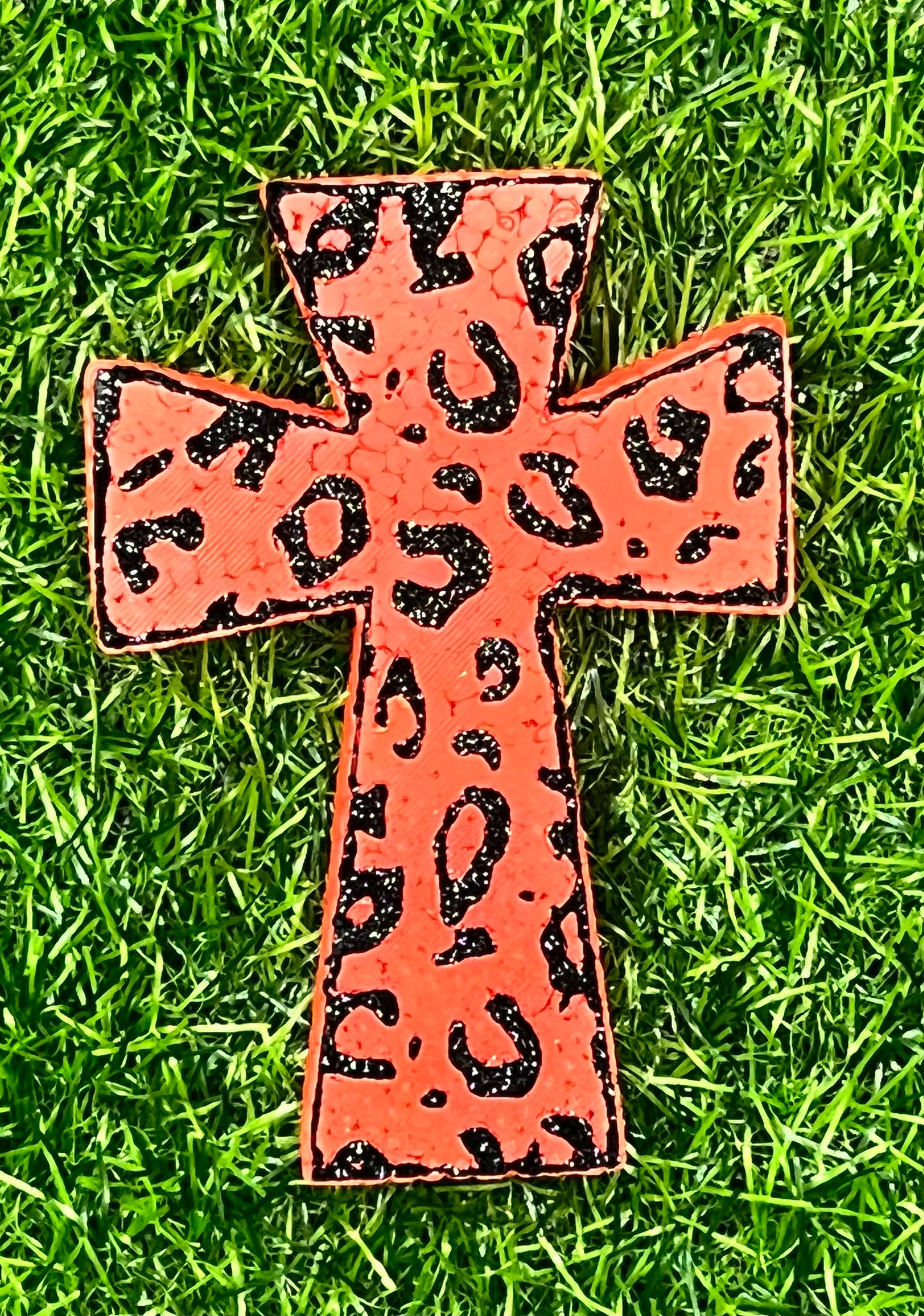 {leopard cross} All Freshie Sizes