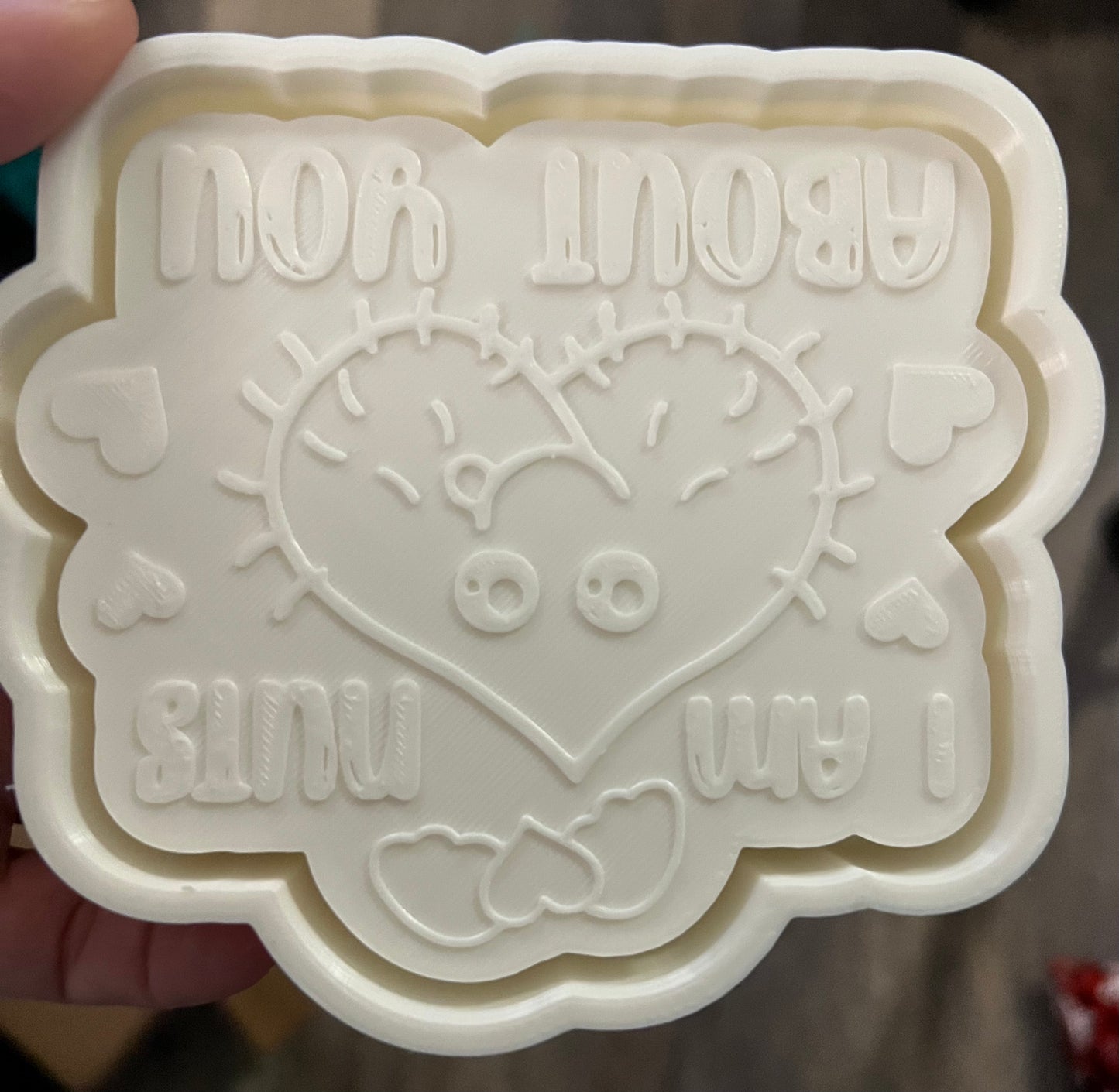 {I’m nuts about you} Silicone Mold