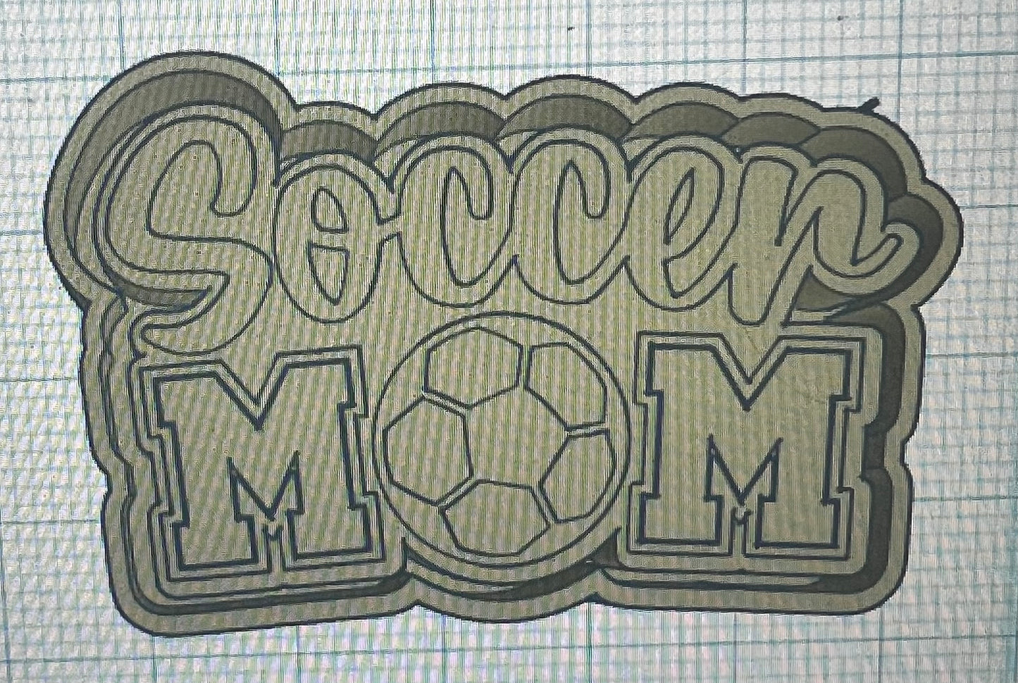 {soccer mom} Silicone Mold