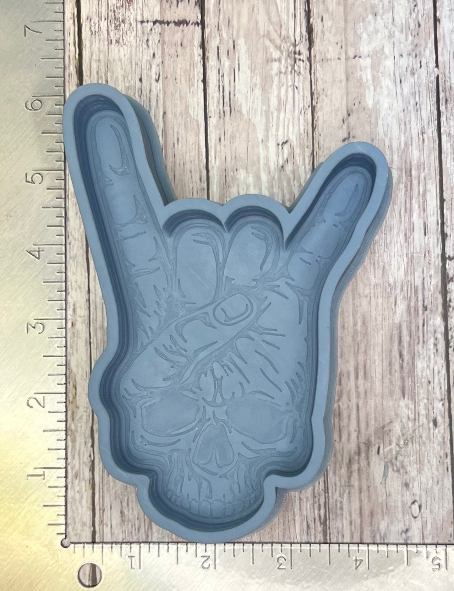 {rock horns} Silicone Mold