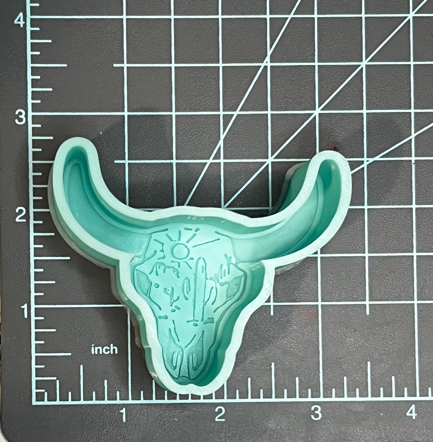 {Desert Skull 1} Silicone Mold