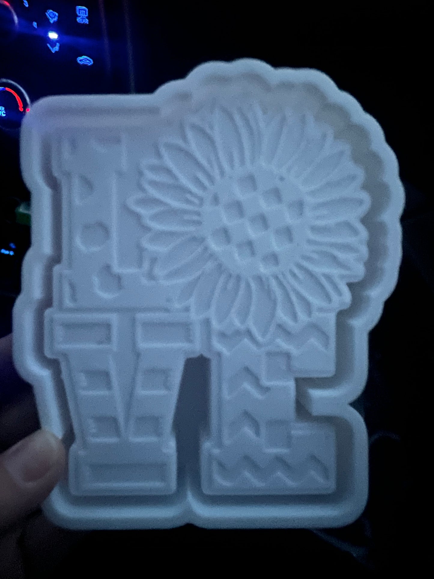 {Love sunflower} Silicone Mold