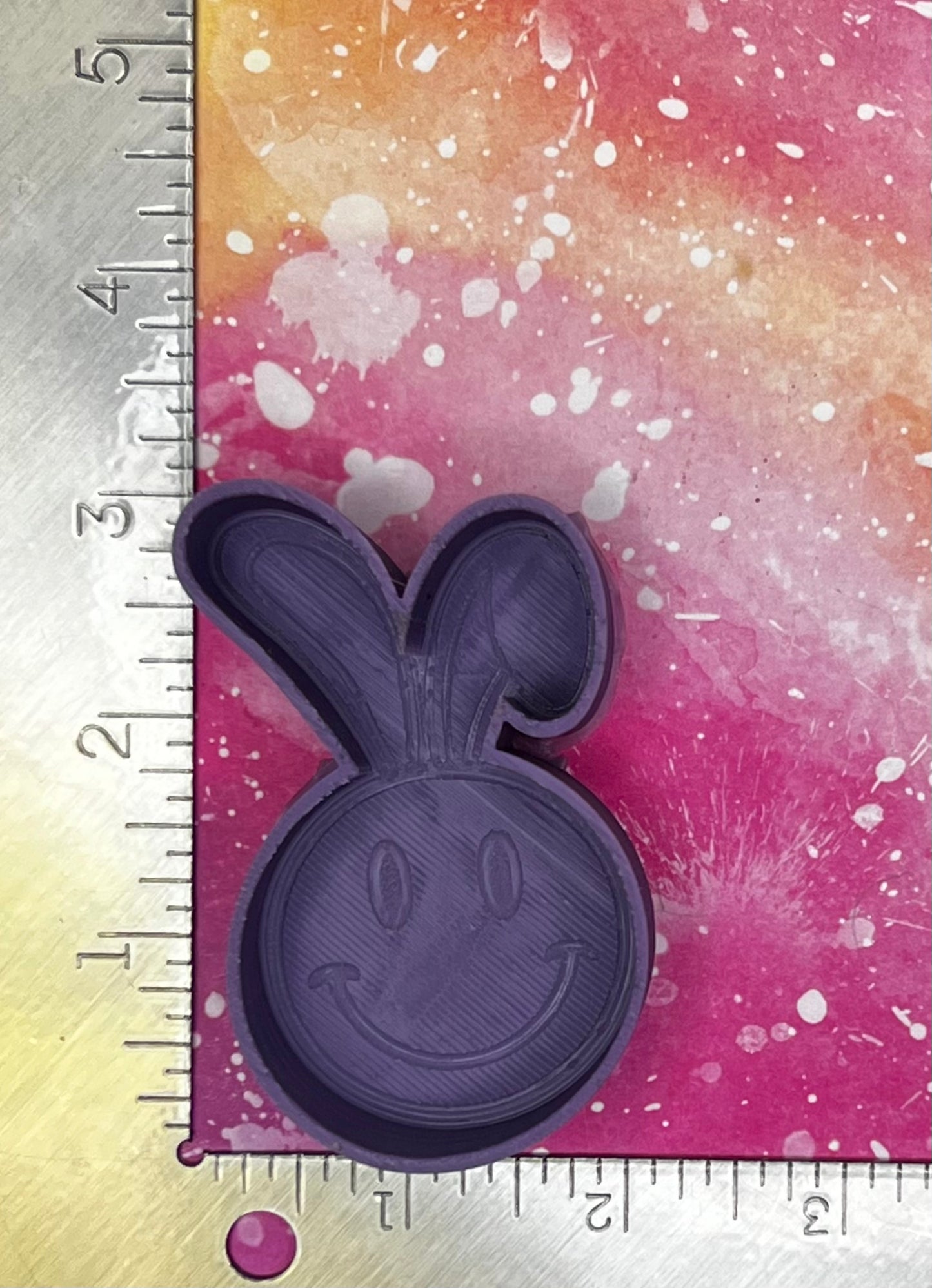 {face w ears } Silicone Mold