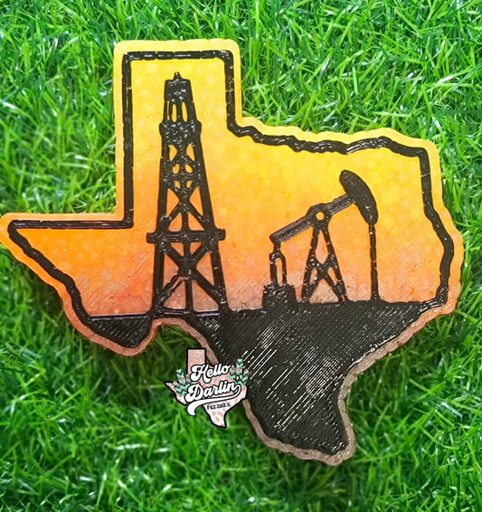 {Texas Oil field sky} Silicone Mold