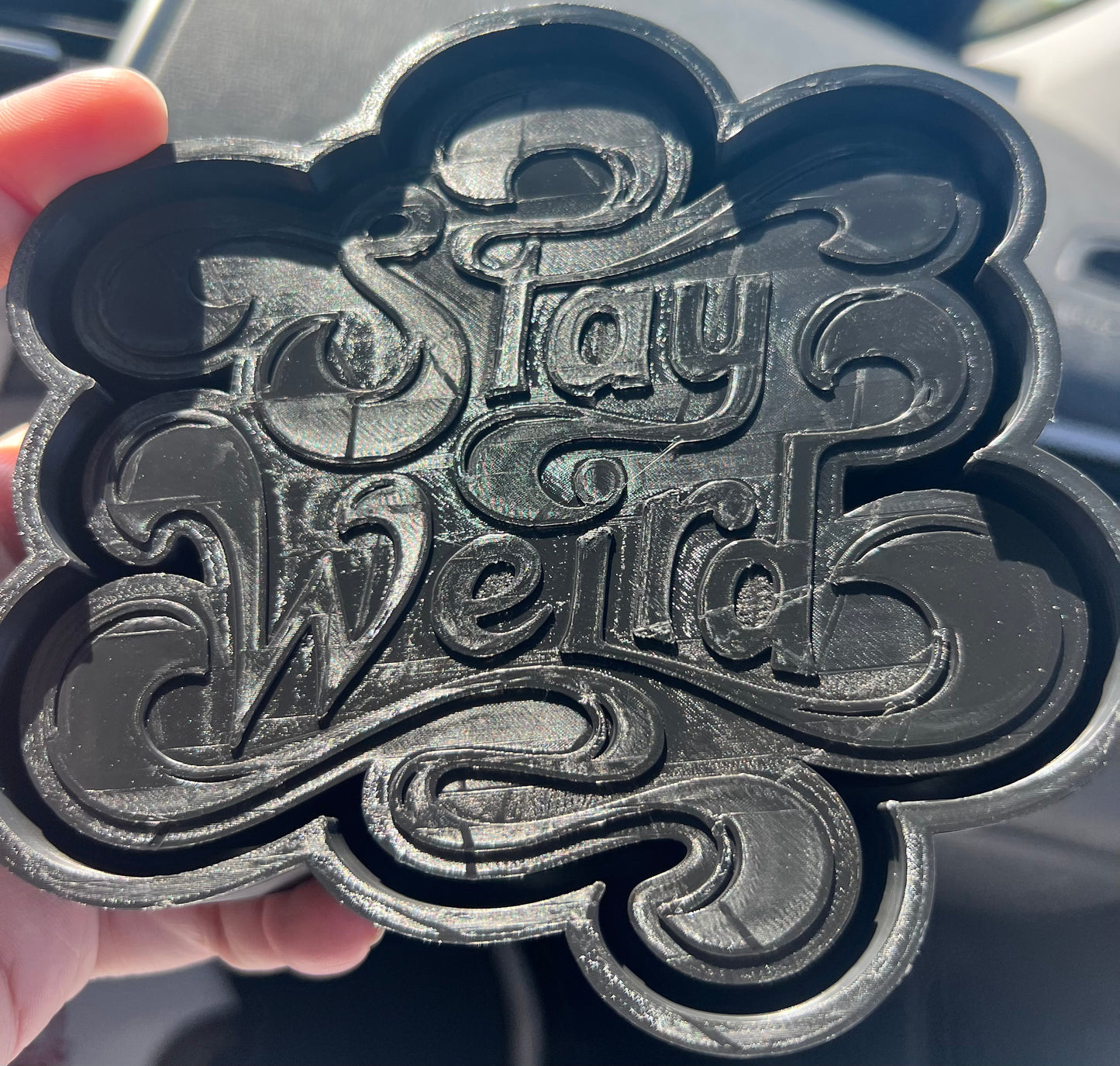 {stay weird} Silicone Mold