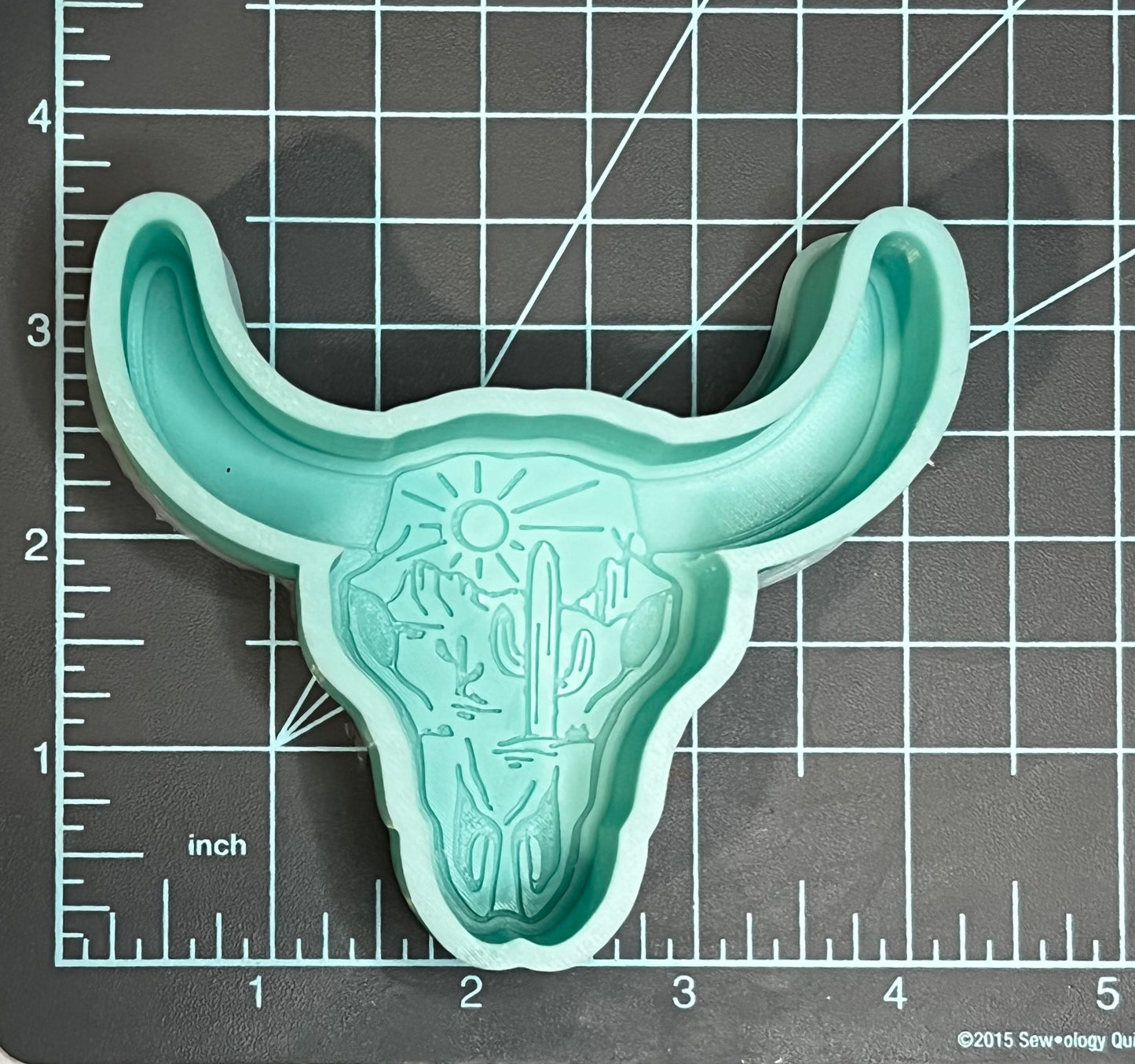 {Desert Skull 1} Silicone Mold