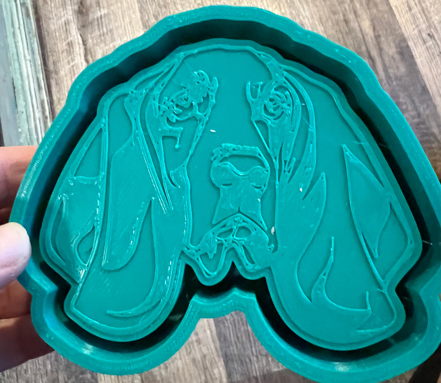 {Bassett hound} Silicone Mold