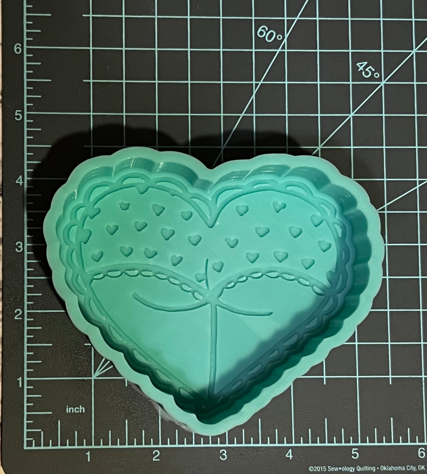 {Heart Booty} Silicone Mold