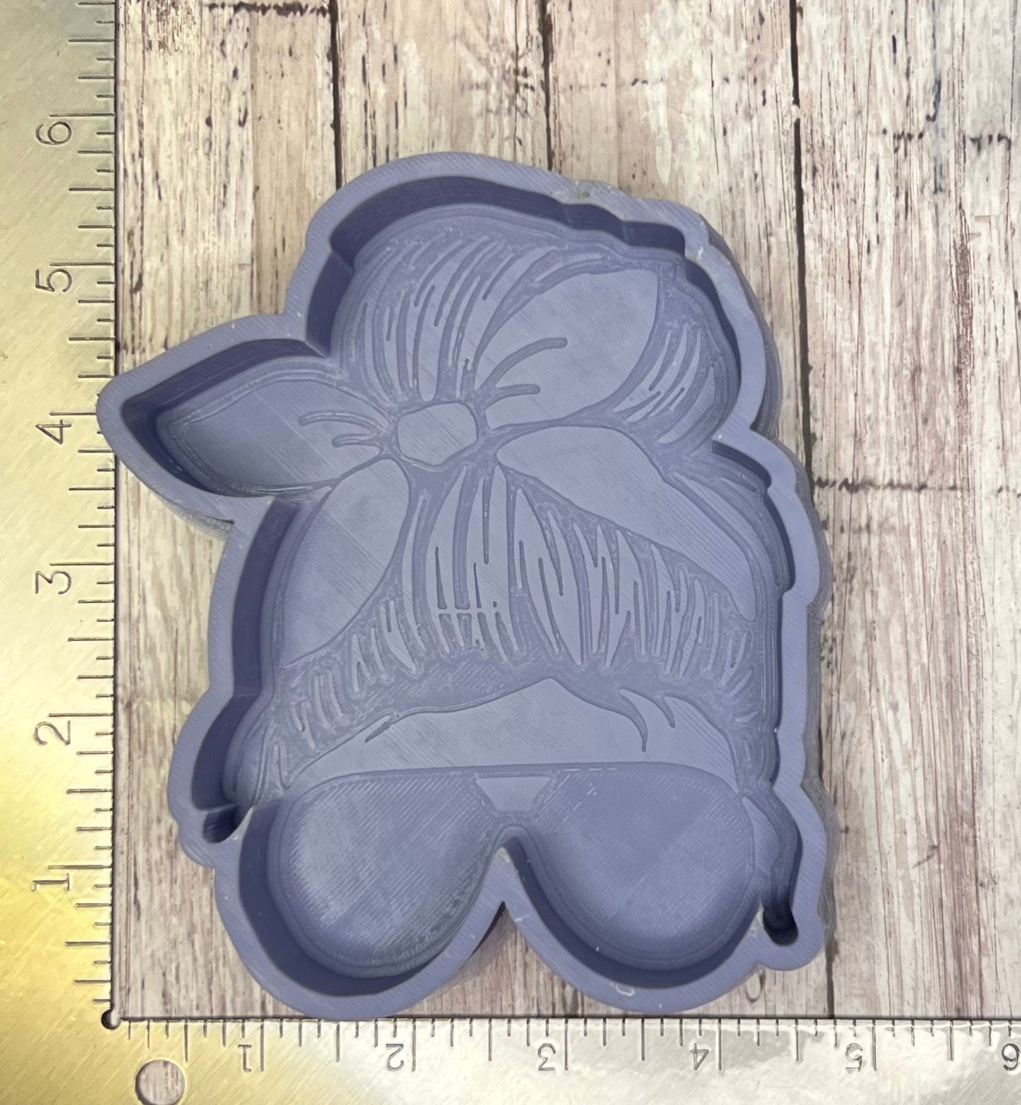 { Mom bun } Silicone Mold