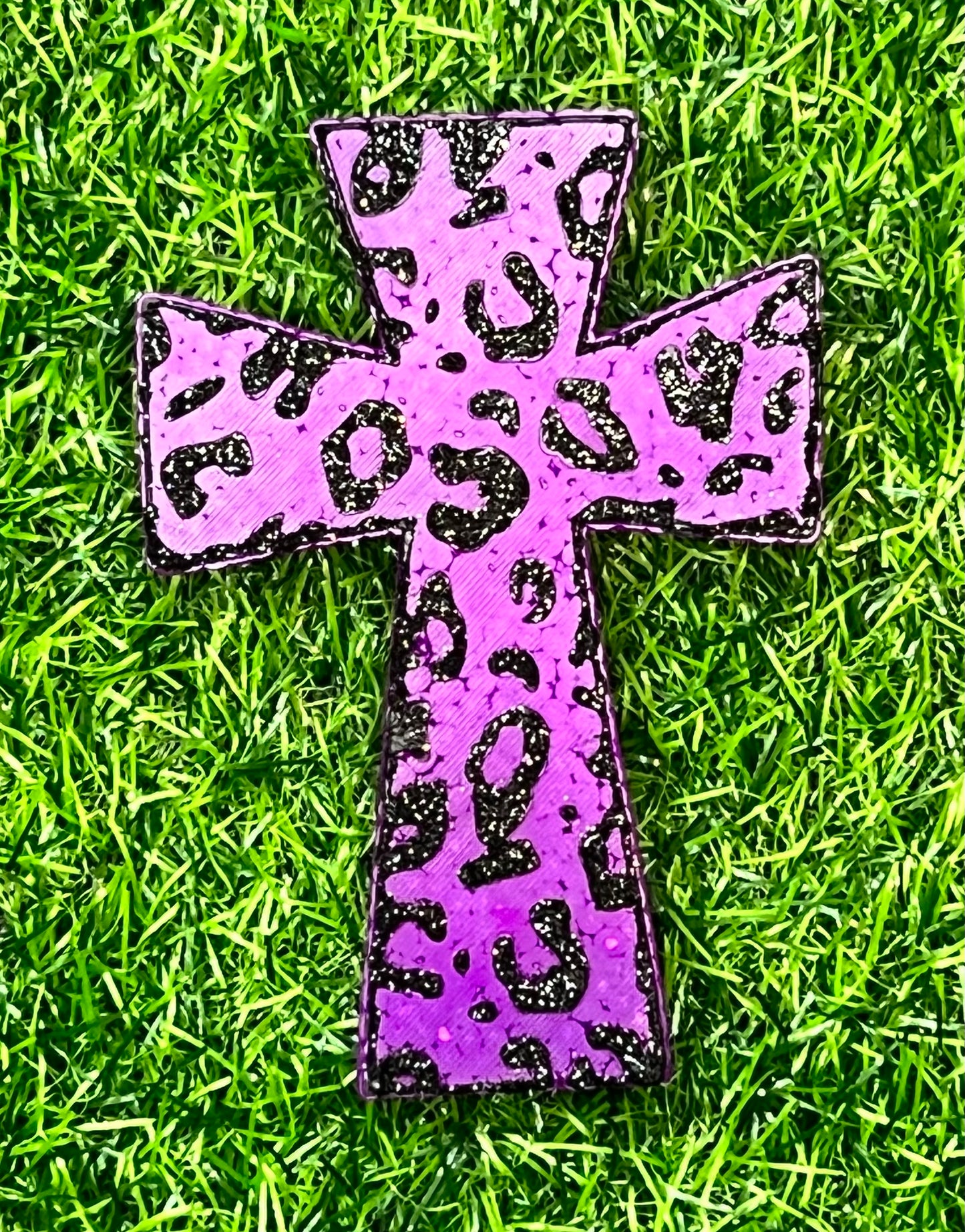 {leopard cross} All Freshie Sizes