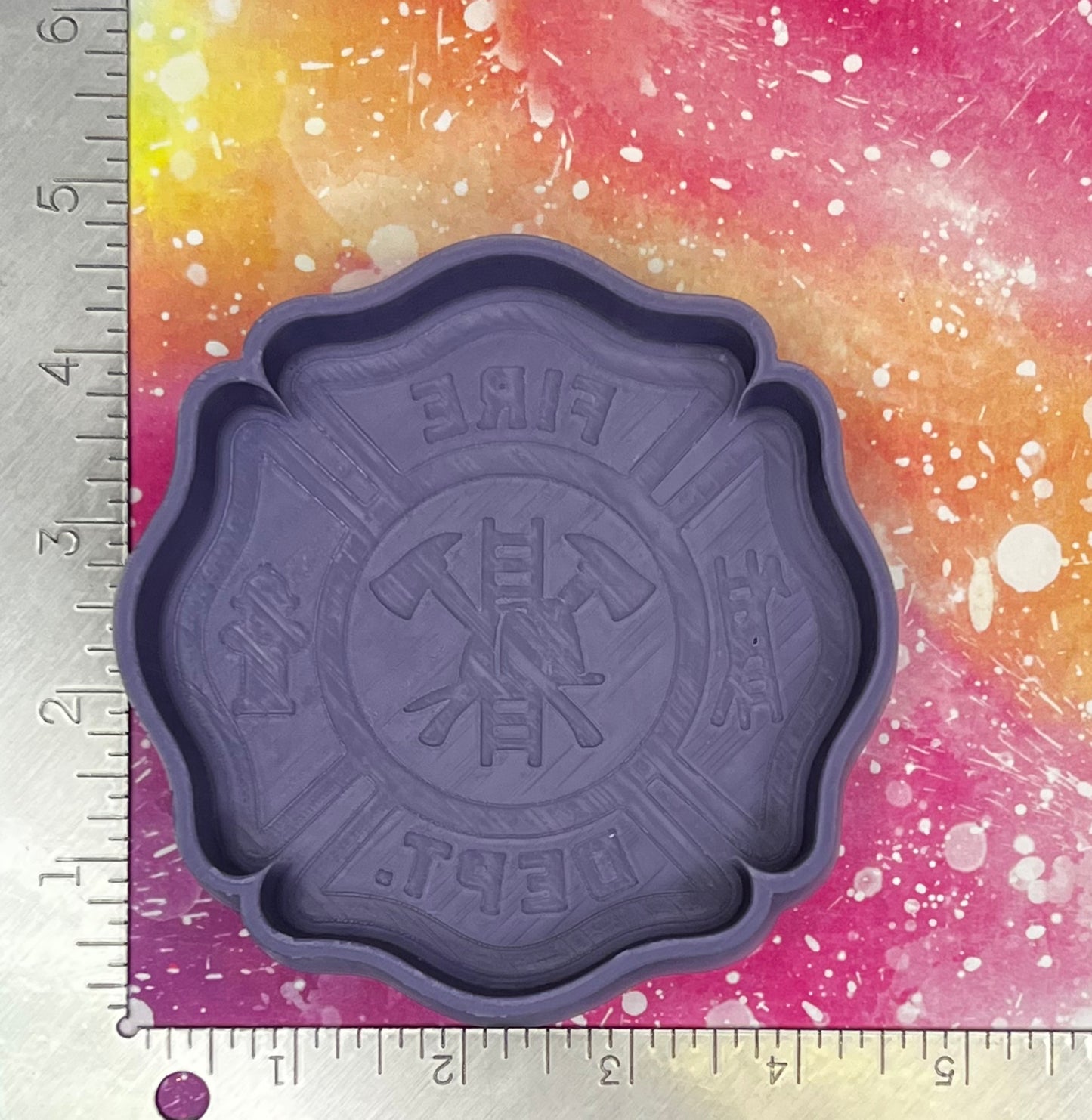 {Fire Dept} Silicone Mold