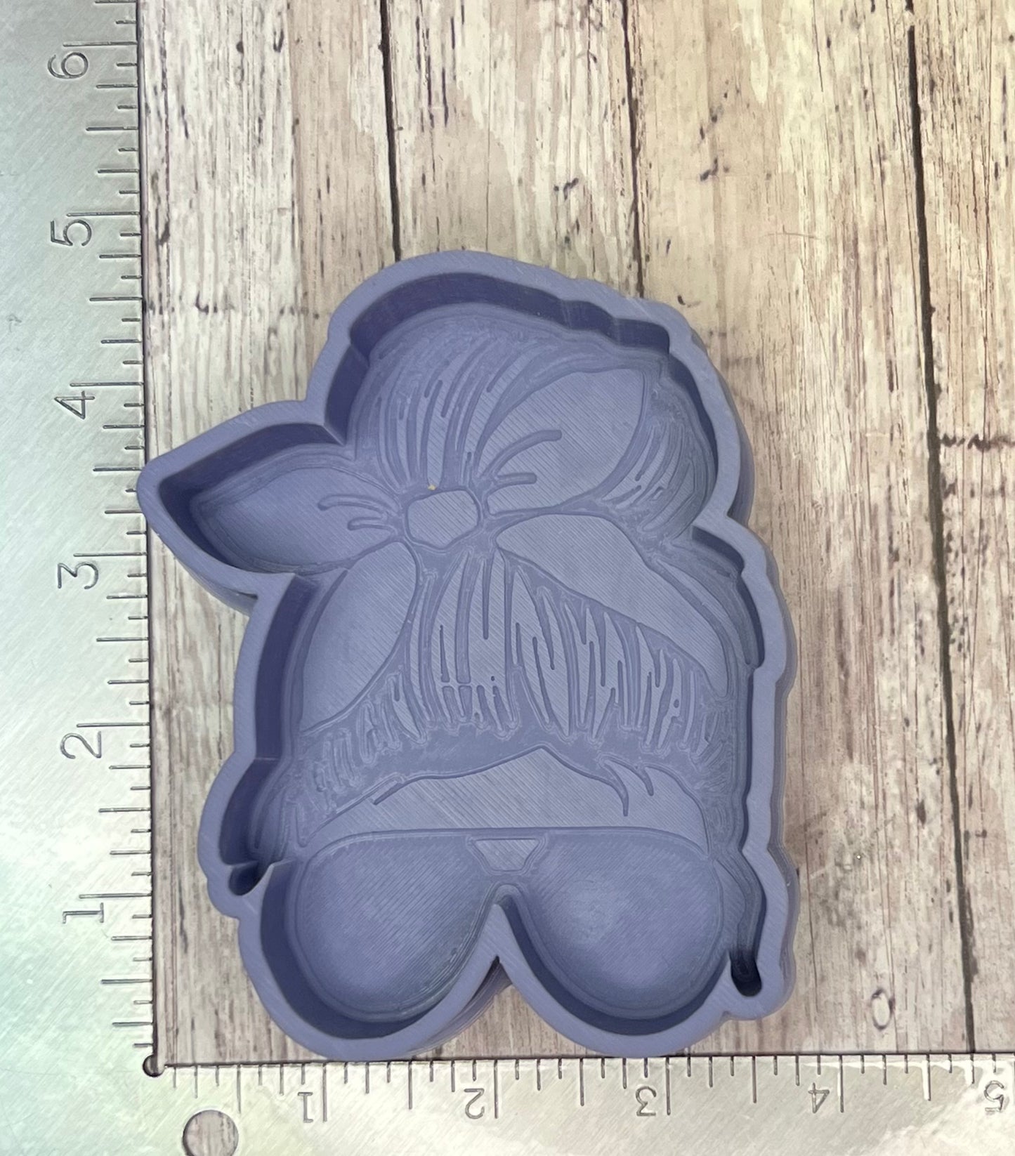 { Mom bun } Silicone Mold