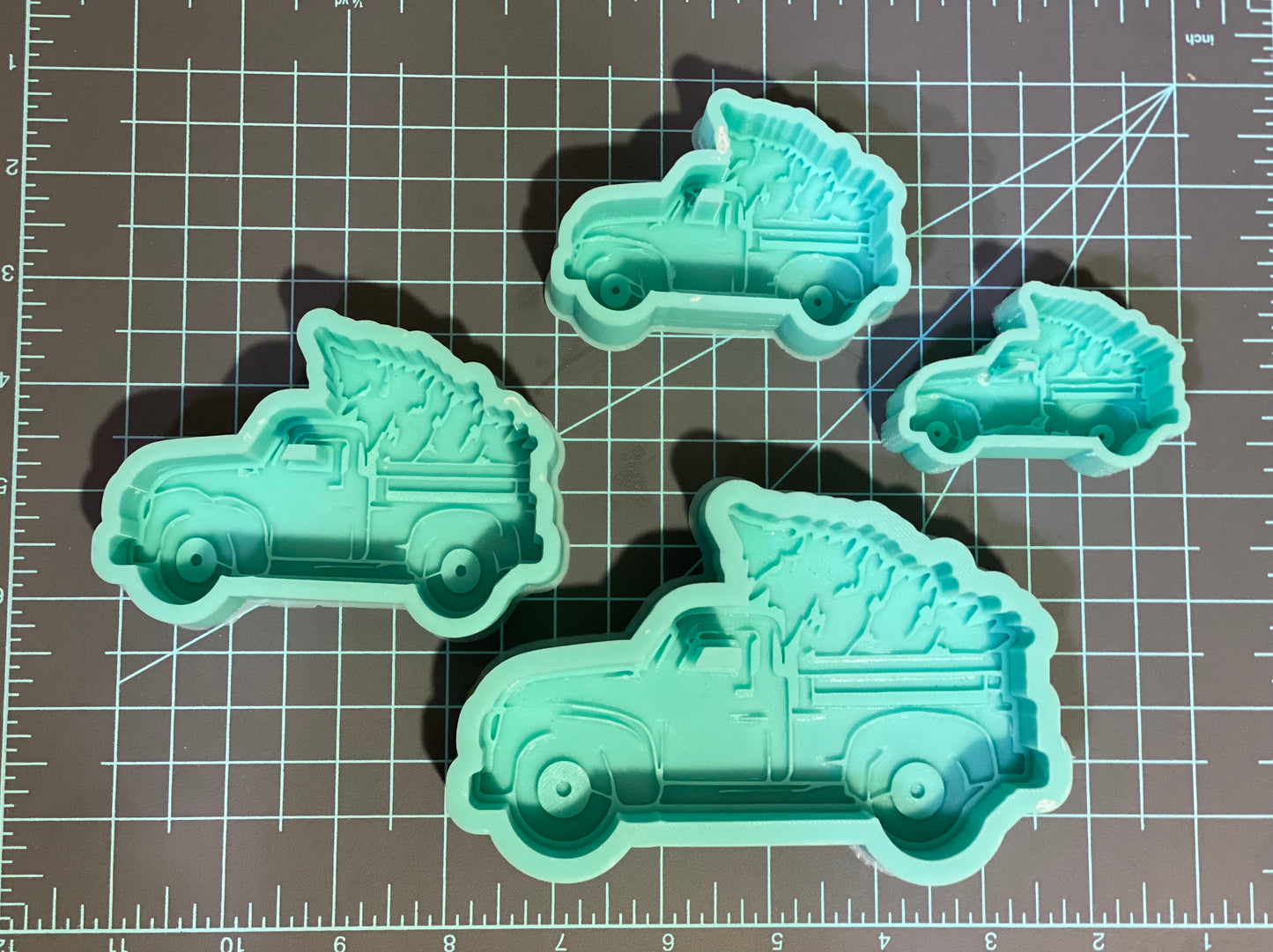 {Tree Truck} Silicone Mold