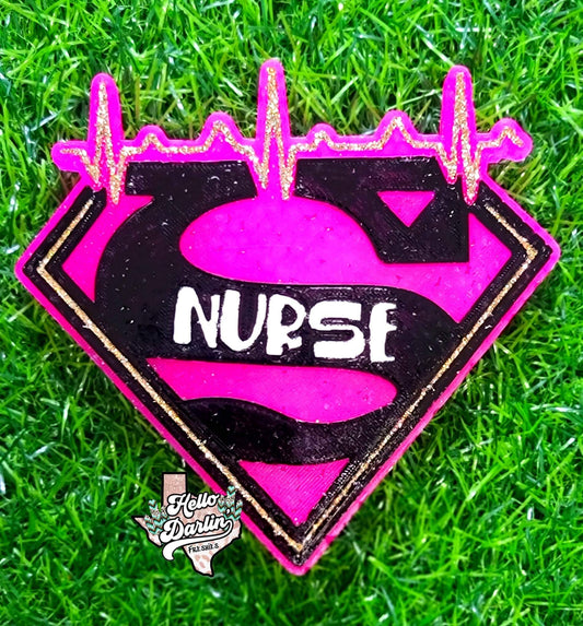 {super nurse} Silicone Mold