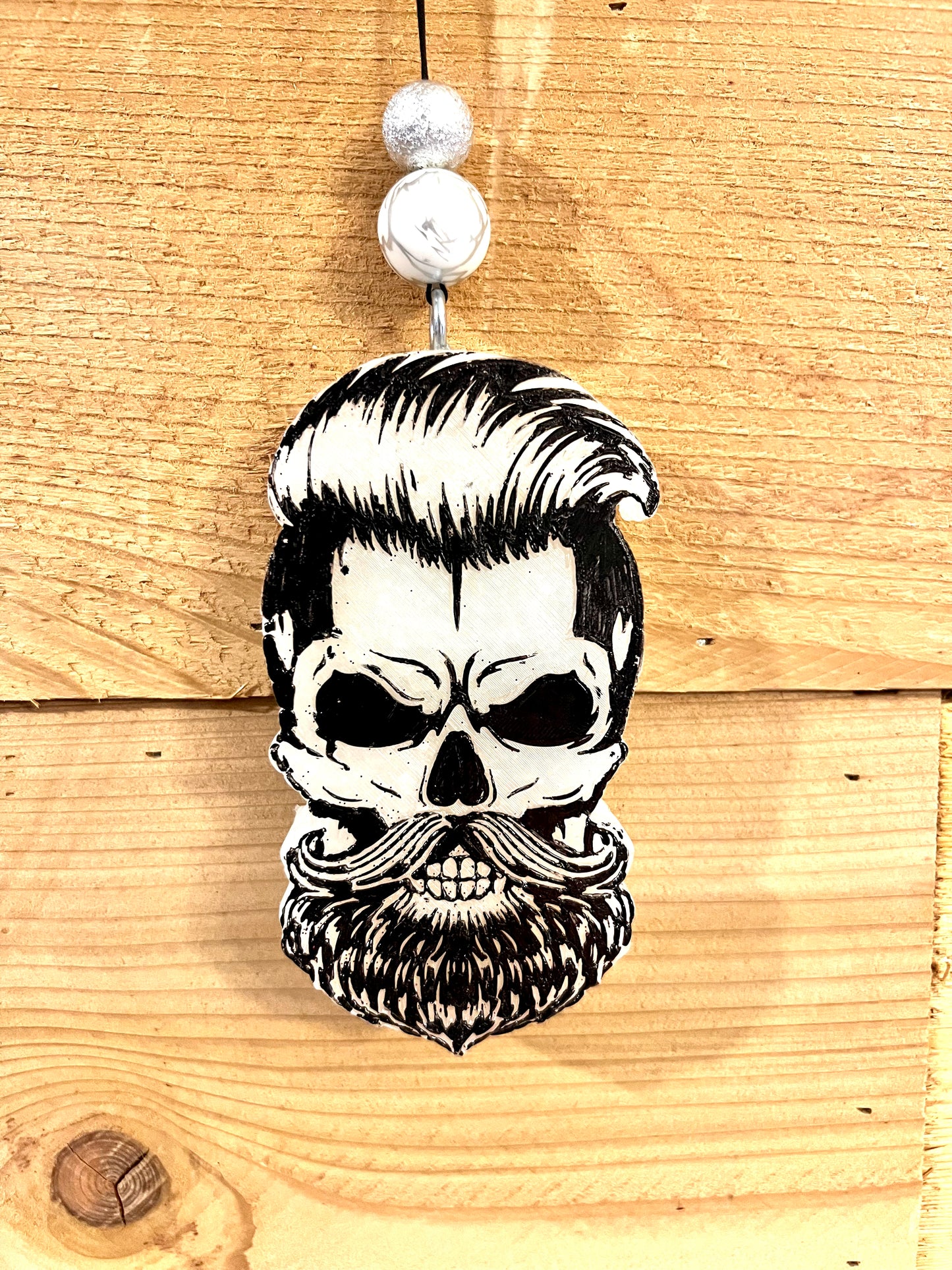 { bearded skull } Large Freshie