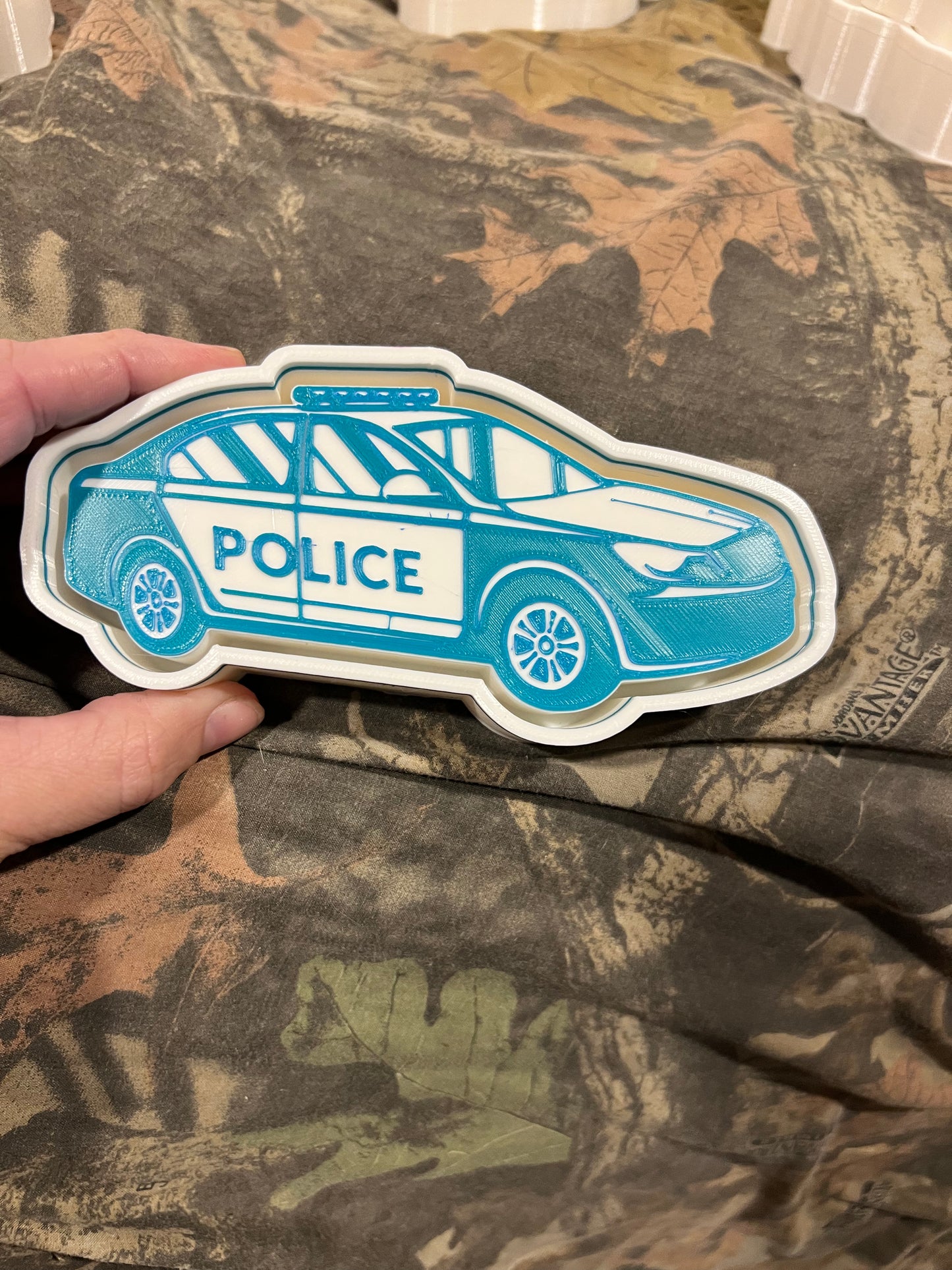 {police car} Silicone Mold